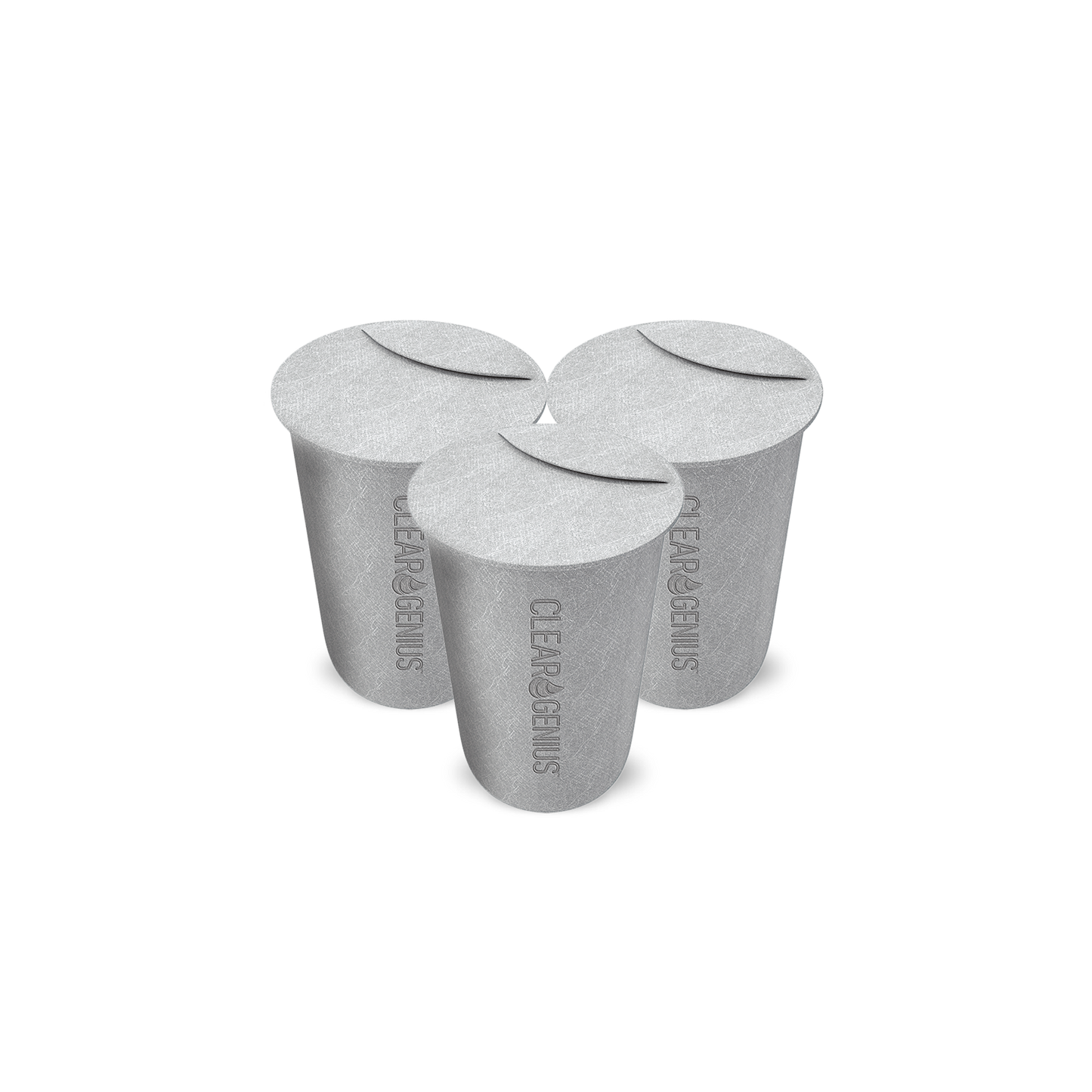 Clear Genius Filter Pod Refills, 3 Pack