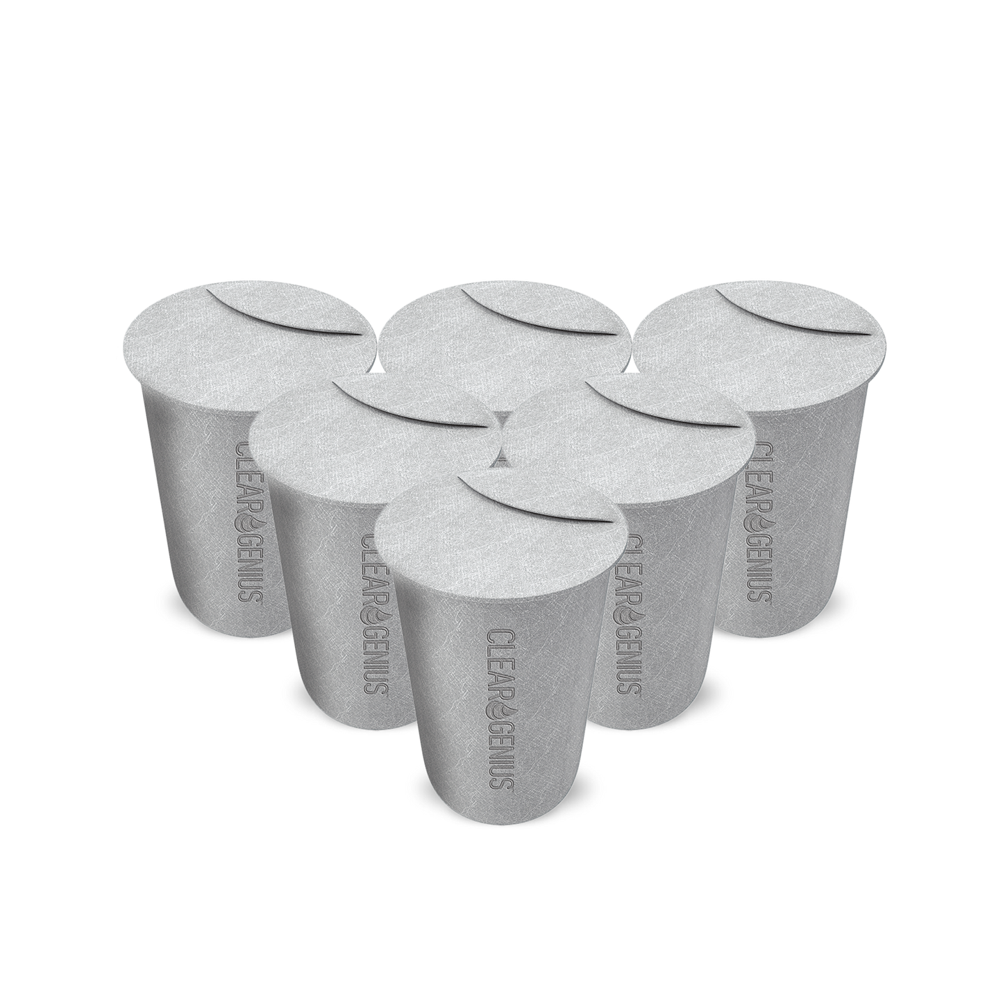 Clear Genius Filter Pod Refills, 3 Pack