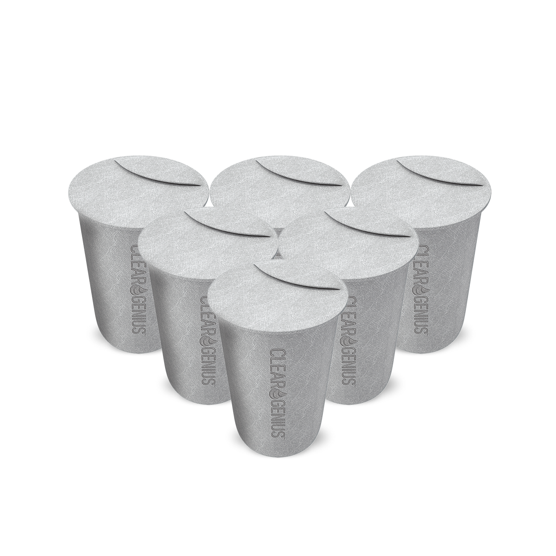 Clear Genius Filter Pod Refills, 3 Pack