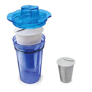 Clear Genius Reusable Filter Cartridge with 1 Filter Pod Refill